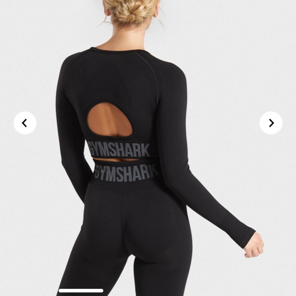 Gymshark Flex Cropped Long Sleeve